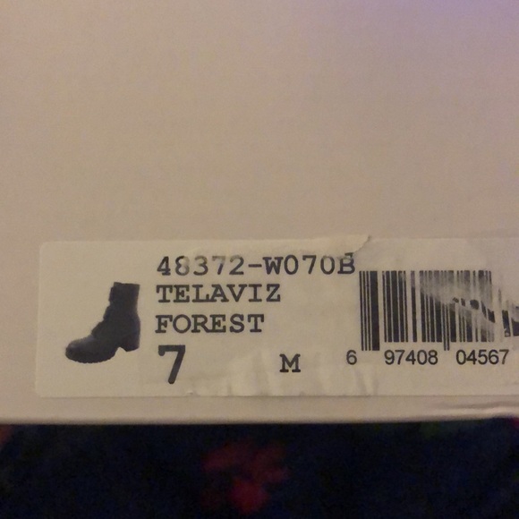 NWT YELLOW BOX YELLOWBOX “Telaviz” Combat Block Heel Boots - Picture 13 of 14